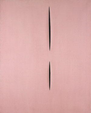 Lucio Fontana, Concetto spaziale Attese, Centre Pompidou