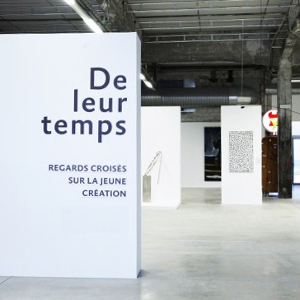 Vue de l'exposition De Leur Temps à Nantes en 2013