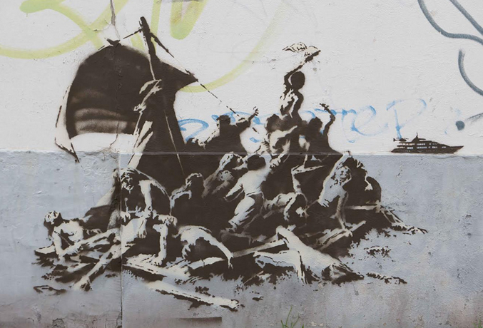 Banksy Le Radeau de la Méduse