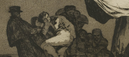 Francisco de Goya, Los Proverbios, Diparate conocido, 1815-1823 / Courtesy BNF