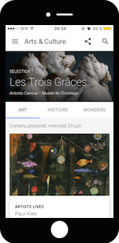 Art & Culture, applications mobiles art contemporain